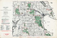 Alpena County, Michigan State Atlas 1955